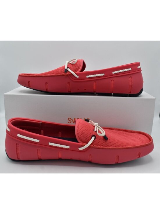 SWIMS Mens‎ Size 15 Braided Lace Campari Slip On Penny Loafers Shoes main image 6